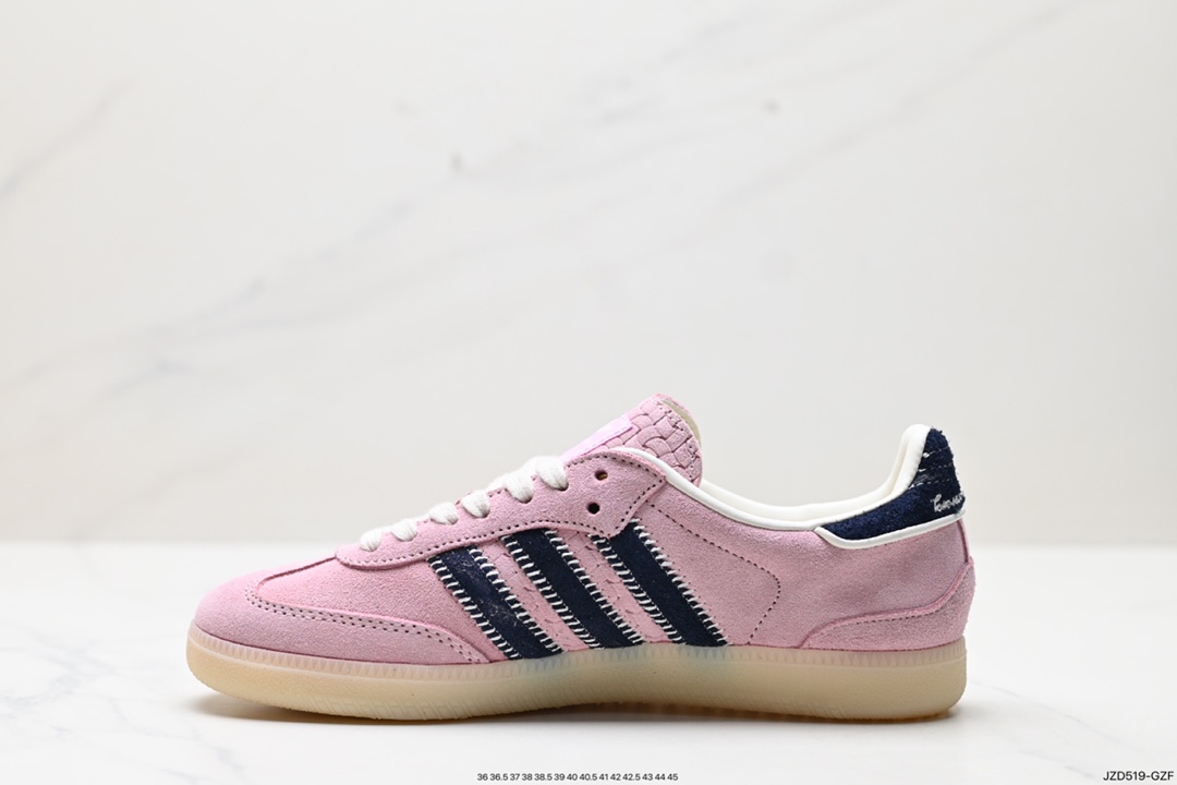 140 阿迪达斯三叶草Adidas Originals Samba Vegan OG”SPD“桑巴舞板鞋 IG4198