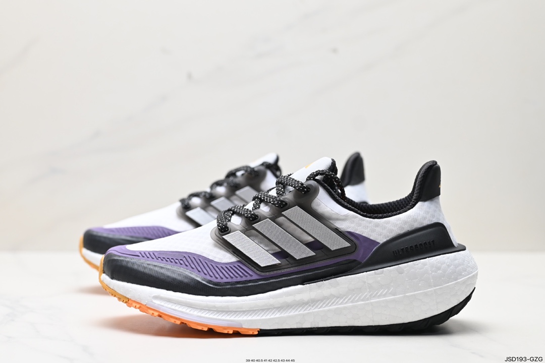 200 阿迪达斯Adidas Ultraboost Light 全掌爆米花休闲运动跑鞋HP6434