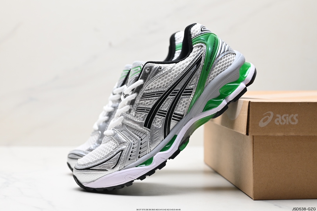 200 ASICS/亚瑟士 GEL-KAYANO 14 户外越野休闲运动跑步鞋 1201A019-110