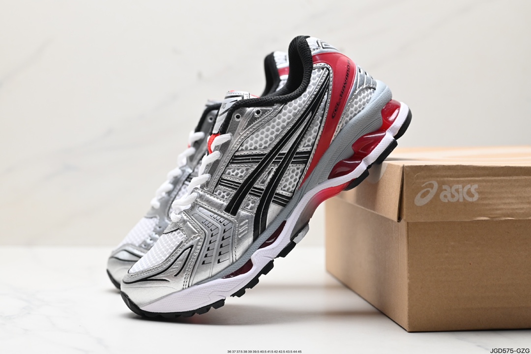 180 ASICS/亚瑟士 GEL-KAYANO 14 户外越野休闲运动跑步鞋 1201A019-101