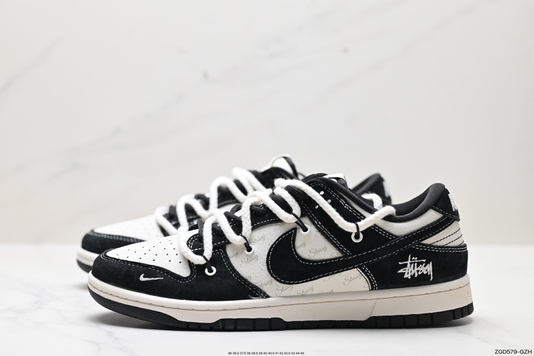 290 耐克NK SB Dunk Low”Green/Beige“绑绳解构风  SJ2068-252