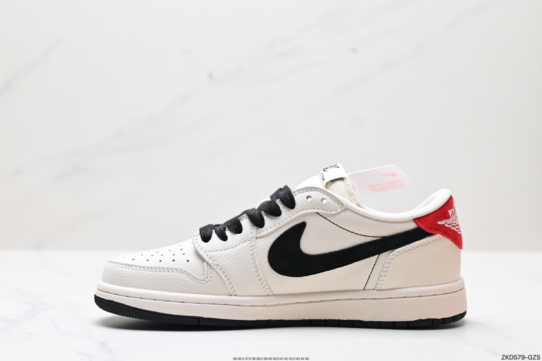 270 Travis Scott x Fragment Design x Jordan Air Jordan 1 Low OG SP AJ1 乔1 LV联名低帮文化休闲板鞋 LX1988-700