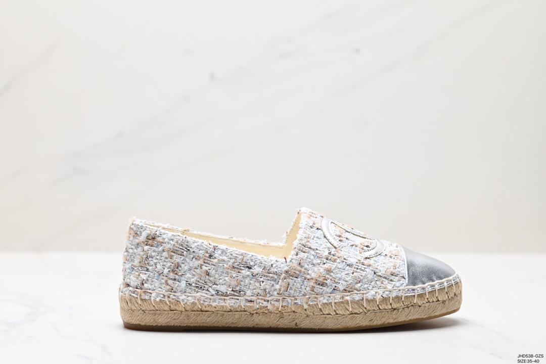 Chanel Espadrilles Single Layer Shoes Weave Spring/Fall Collection