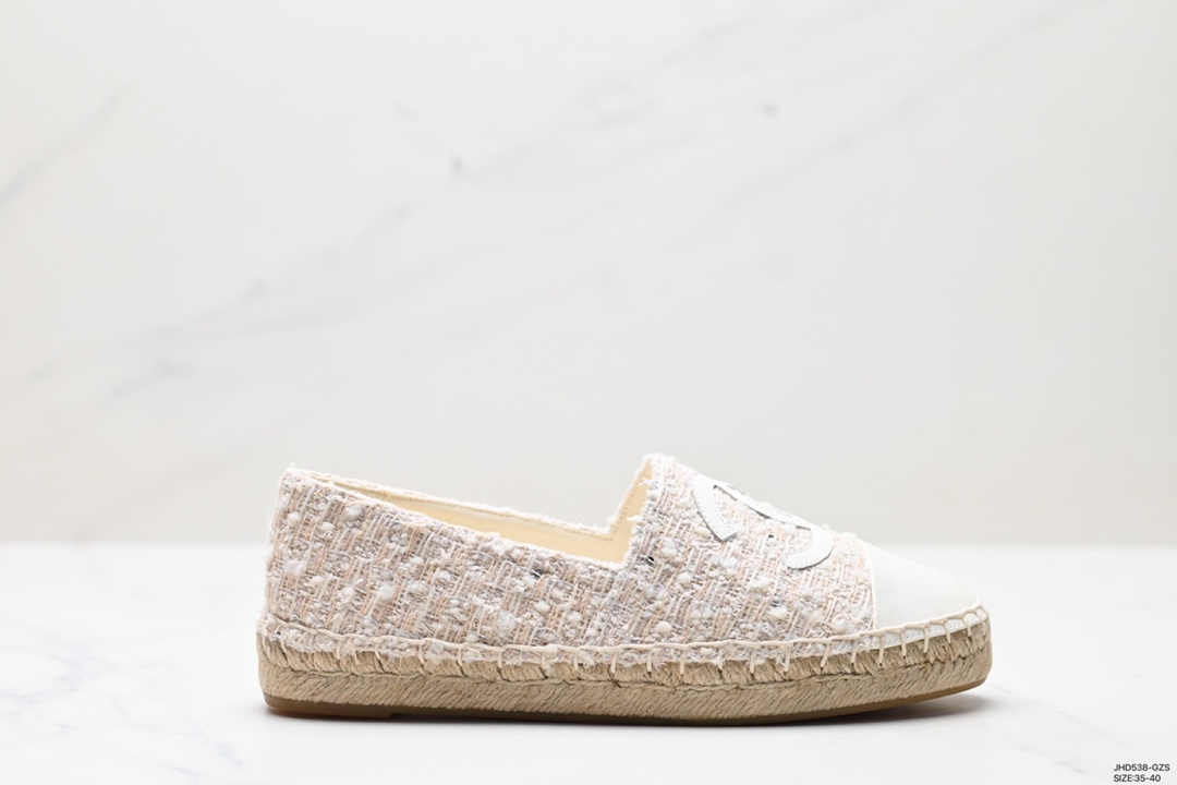 Top quality Fake
 Chanel AAAA
 Espadrilles Single Layer Shoes Weave Spring/Fall Collection