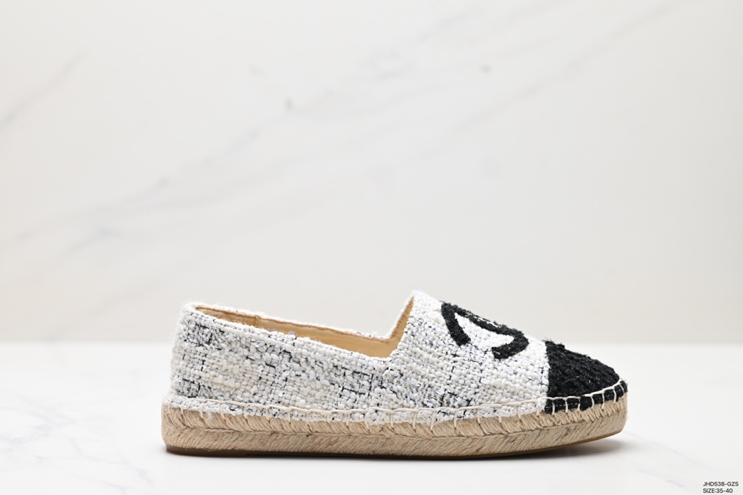 Where can I buy the best 1:1 original
 Chanel Espadrilles Single Layer Shoes Weave Spring/Fall Collection