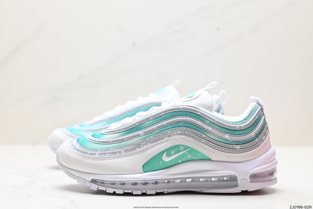 240 耐克 Nike Air Max 97 小勾子弹复古全掌气垫休闲运动鞋921826-101