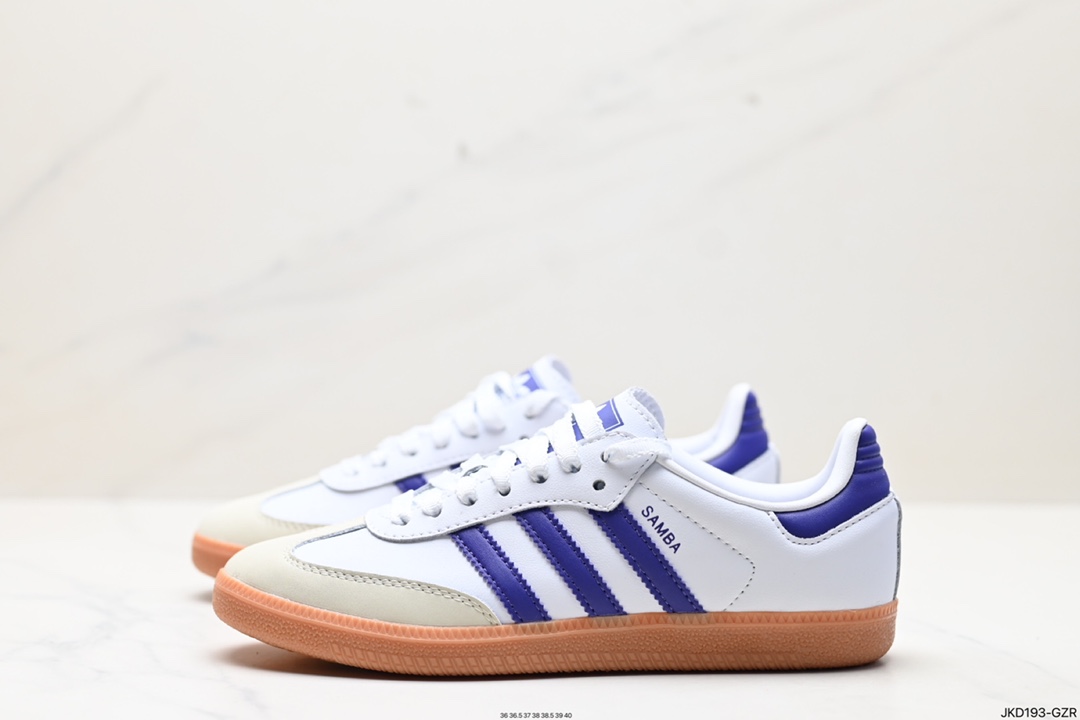 160 阿迪达斯三叶草Adidas Originals Samba OG桑巴舞系列板鞋 IE7011