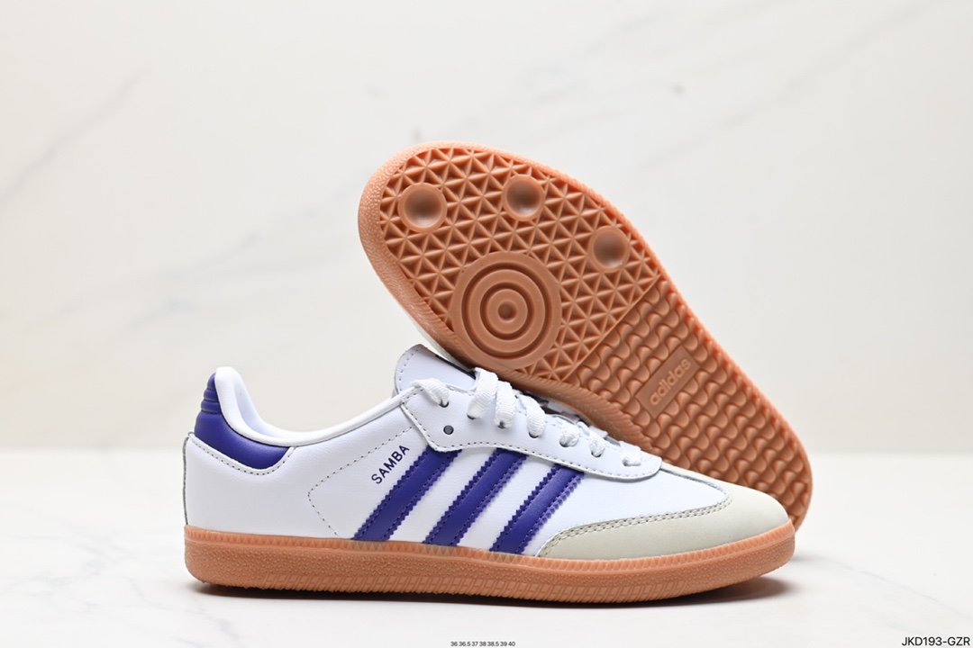 160 阿迪达斯三叶草Adidas Originals Samba OG桑巴舞系列板鞋 IE7011