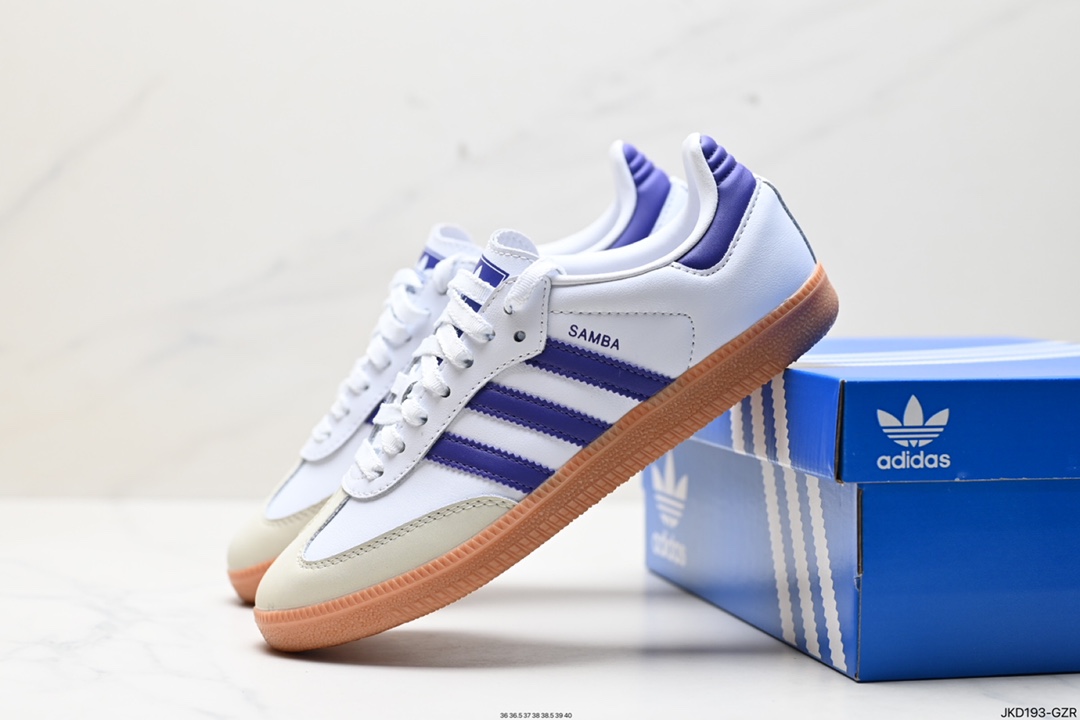 160 阿迪达斯三叶草Adidas Originals Samba OG桑巴舞系列板鞋 IE7011