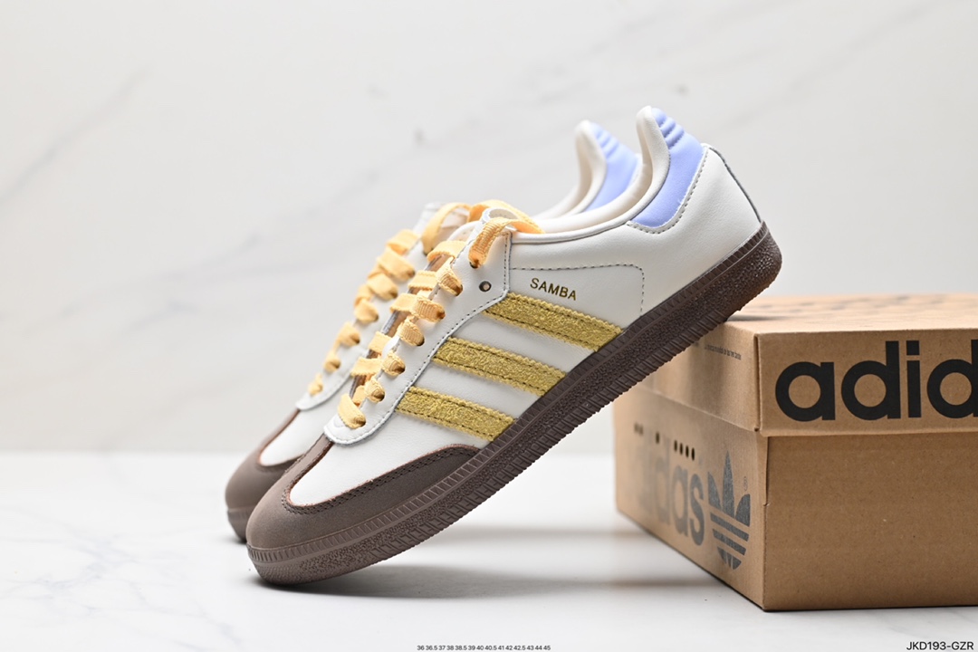 160 阿迪达斯三叶草Adidas Originals Samba OG桑巴舞板鞋 ID8349