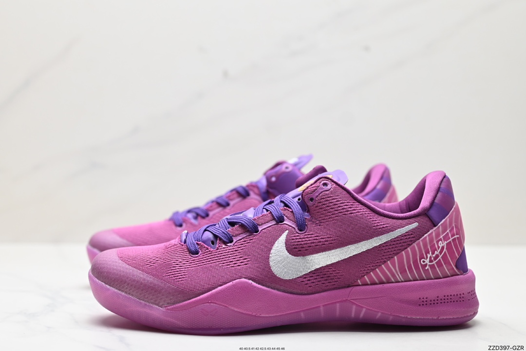 250 耐克Nike Zoom Kobe VIII 8 System”‘Easter“科比ZK8代系列低帮篮球鞋 615315-501