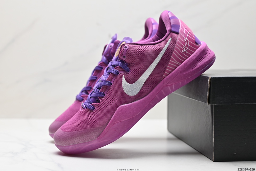 250 耐克Nike Zoom Kobe VIII 8 System”‘Easter“科比ZK8代系列低帮篮球鞋 615315-501