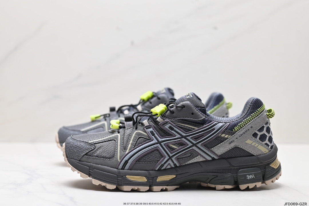 170 Asics Gel-Kahana 8 系列 浅灰 亚瑟士经典户外跑鞋1011B387-021