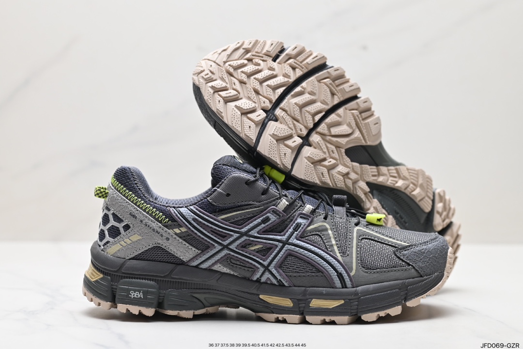 170 Asics Gel-Kahana 8 系列 浅灰 亚瑟士经典户外跑鞋1011B387-021