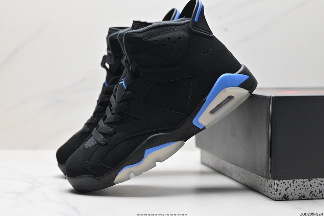 290 耐克Nike Air Jordan 6 Retro“Georgetown 乔丹AJ6代复古休闲文化篮球鞋DH9696-100