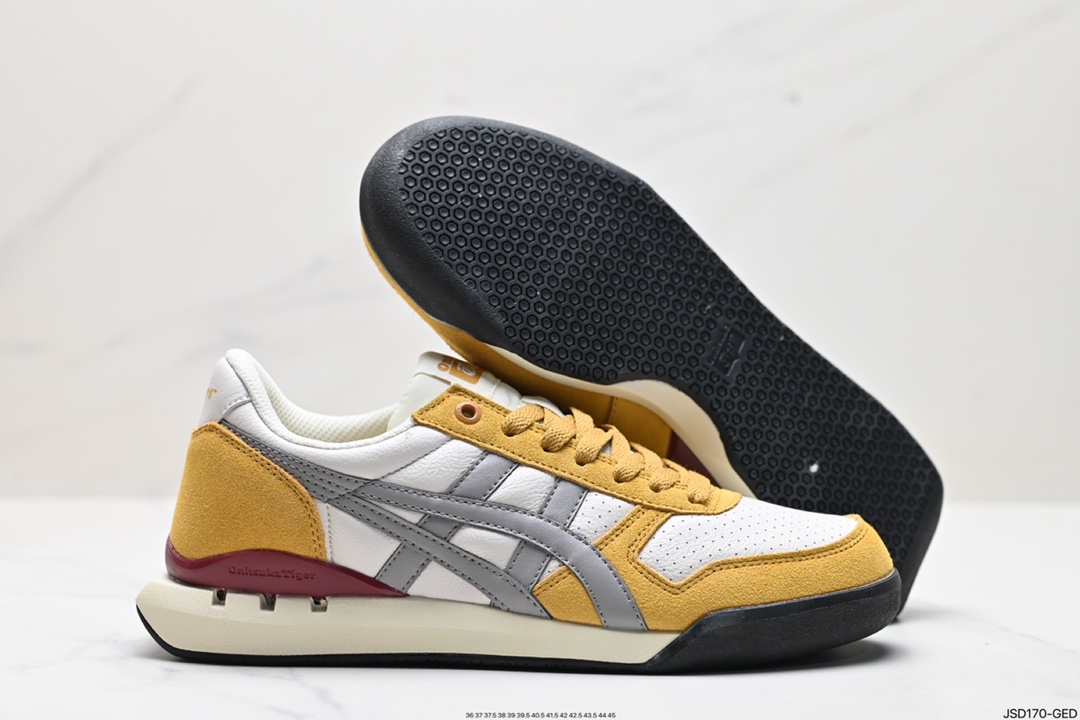 200 Onitsuka Tiger鬼塚虎 Ultimate 81 EX 舒适减震防滑耐磨透气轻便 低帮 休闲跑步鞋 1183B510-203