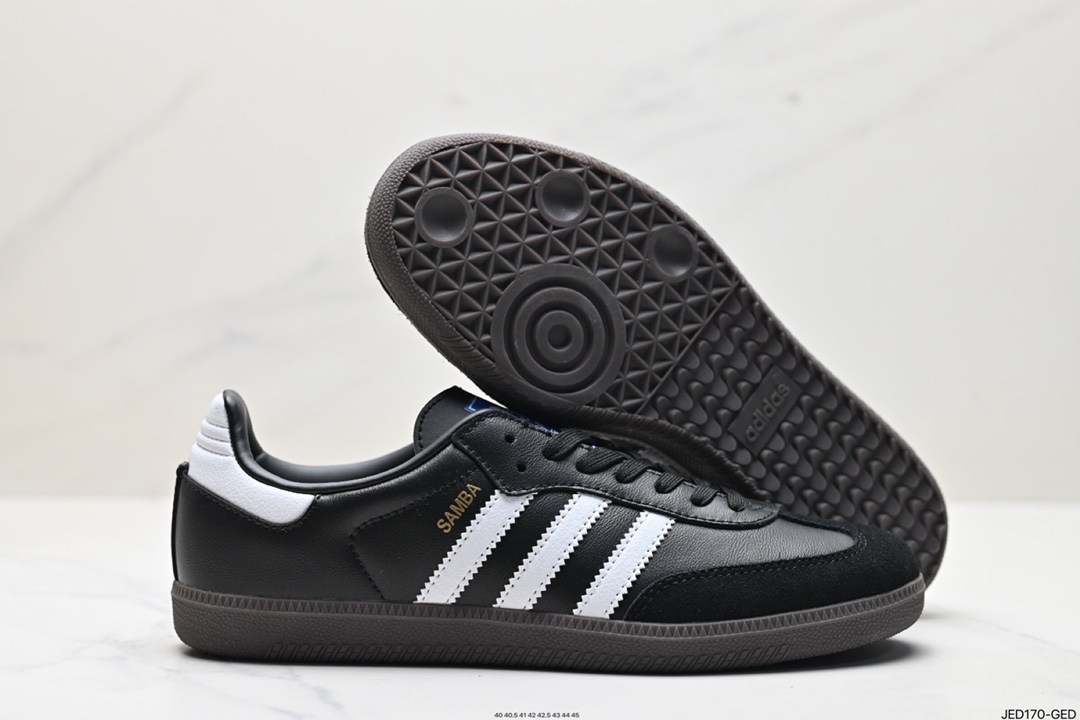 150 阿迪达斯三叶草Adidas Originals Samba OG桑巴舞板鞋 B75807