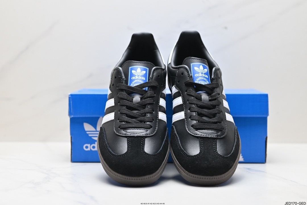 150 阿迪达斯三叶草Adidas Originals Samba OG桑巴舞板鞋 B75807