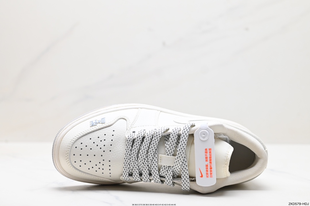 270 耐克Nike Air Jordan 1 Low猿人头联名 乔丹一代中帮经典复古文化休闲运动篮球鞋 WG8850-003