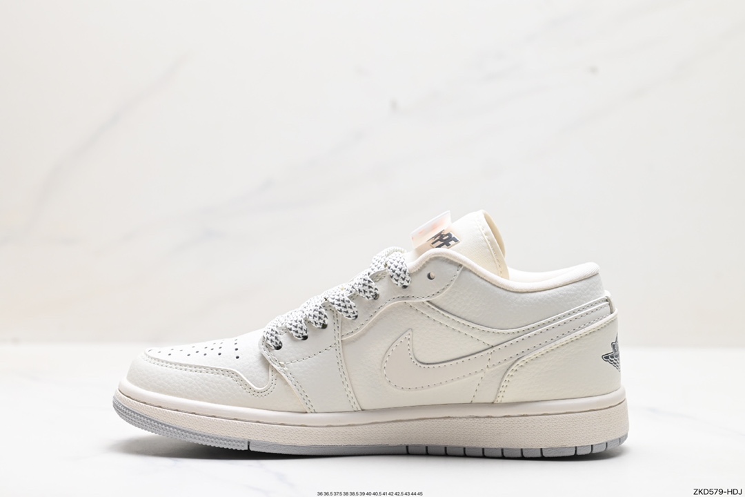 270 耐克Nike Air Jordan 1 Low猿人头联名 乔丹一代中帮经典复古文化休闲运动篮球鞋 WG8850-003