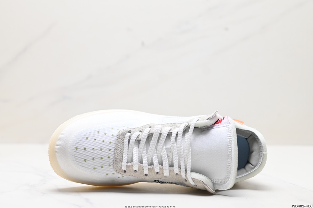 200 OFF-WHITE x Nike Air Force 1 OW联名空军一号 AO4606-100