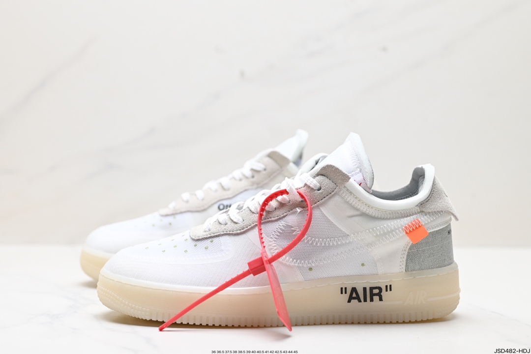 200 OFF-WHITE x Nike Air Force 1 OW联名空军一号 AO4606-100