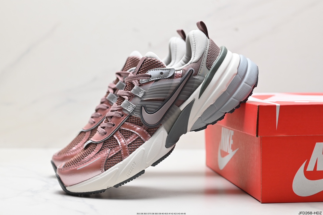 170 耐克NIKE V2K RUN跑步鞋复古风潮 网面透气运动鞋 FD0736-200