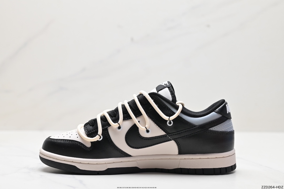 250 Nike SB Dunk Low 解构抽绳鞋带 DD1391-100