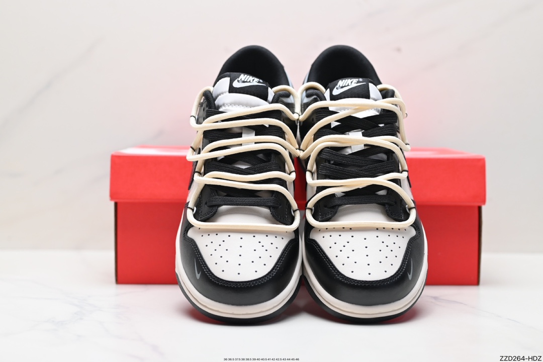 250 Nike SB Dunk Low 解构抽绳鞋带 DD1391-100
