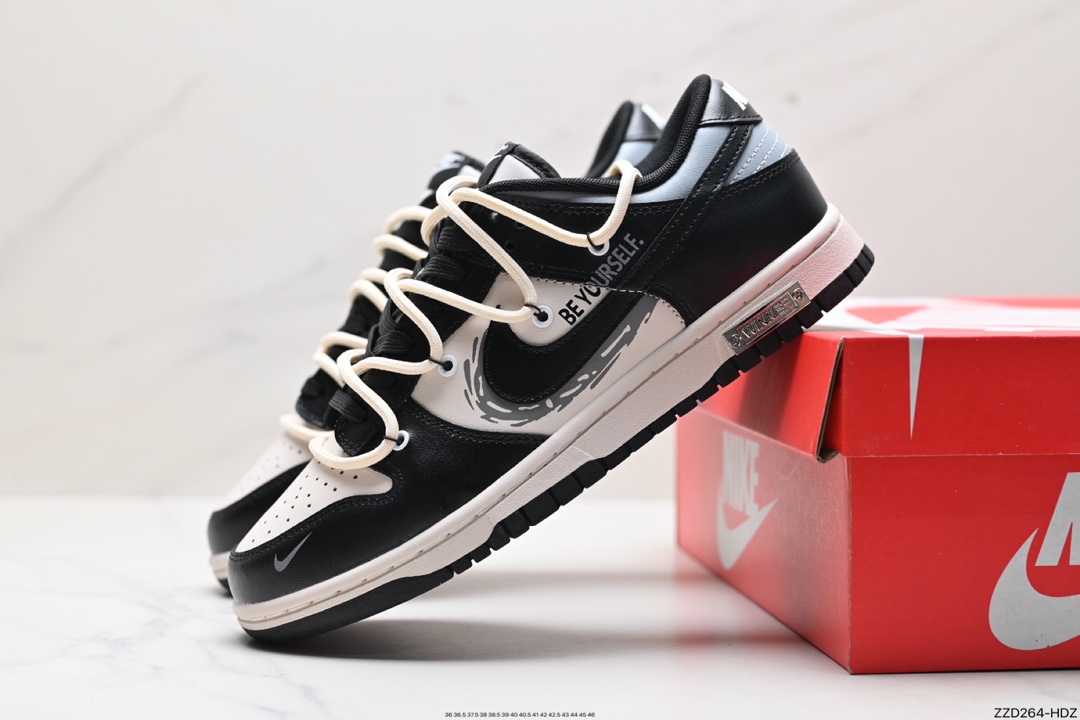 250 Nike SB Dunk Low 解构抽绳鞋带 DD1391-100
