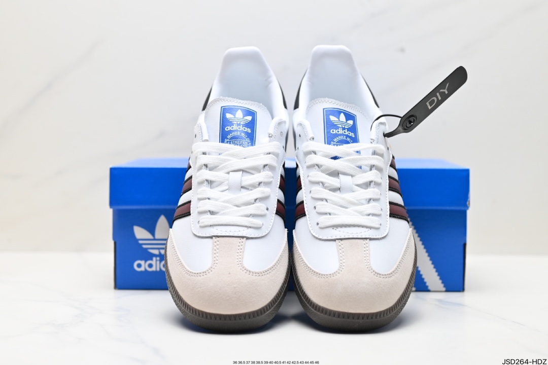 200 Adidas Samba OG 复古桑巴板鞋 IG1024