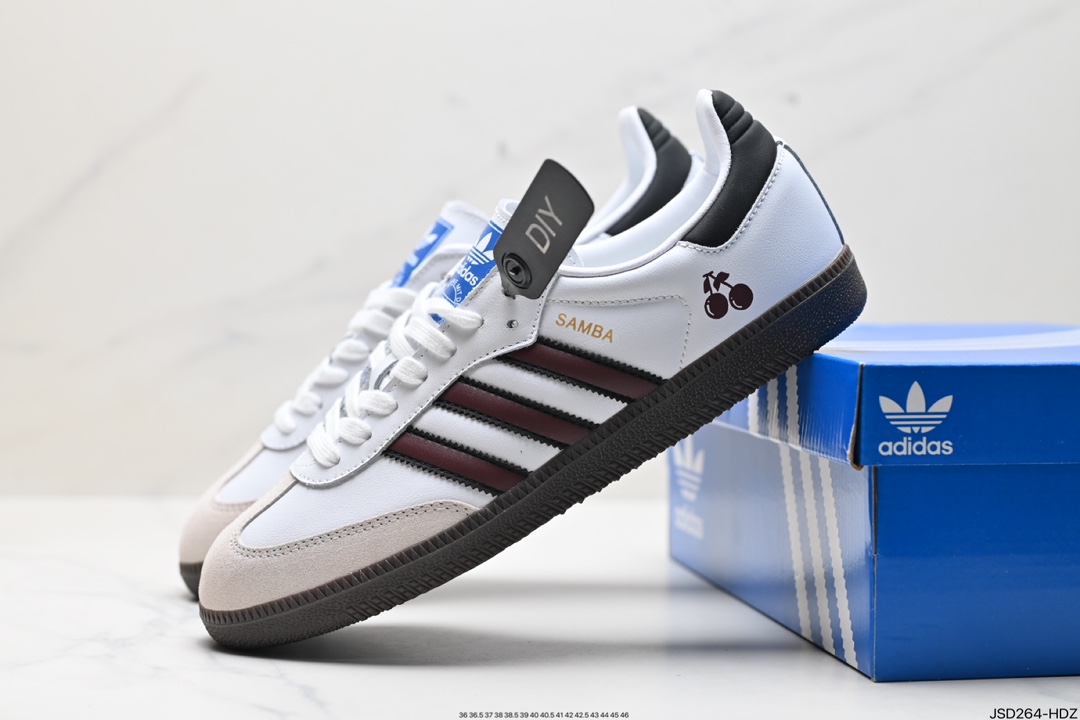 200 Adidas Samba OG 复古桑巴板鞋 IG1024