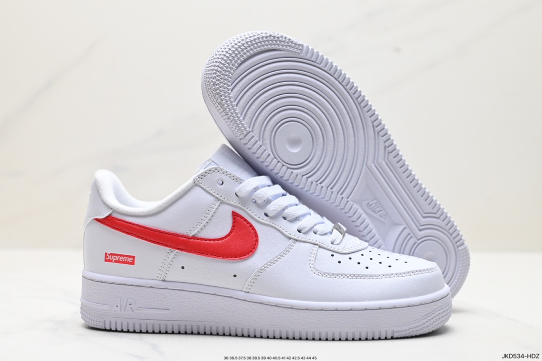 160 Nike Air Force 1 Low 07 Supreme联名 CU9225-101