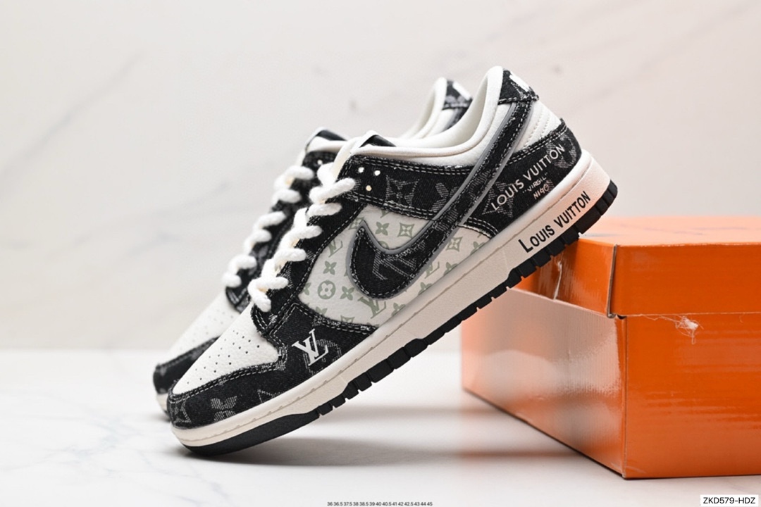270 NK Dunk Low Retro “DIY高端定制” 低帮休闲运动板鞋 SJ2068-256