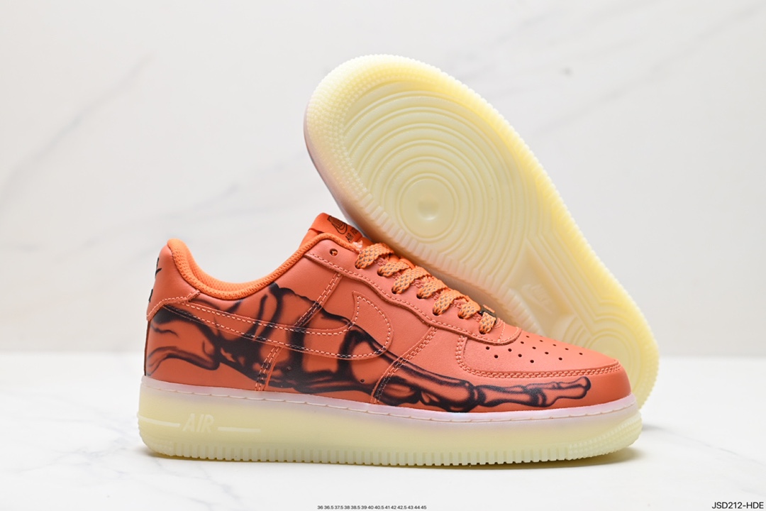 200 Nike Air Force 1 Low 07 Skeleton Qs R07541-100