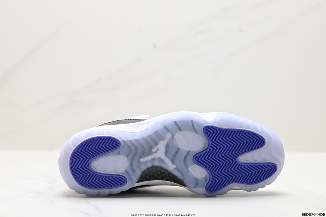 380 耐克Nike Air Jordan 11 Retro Low”Concord“AJ11代篮球鞋“康扣 528895-153