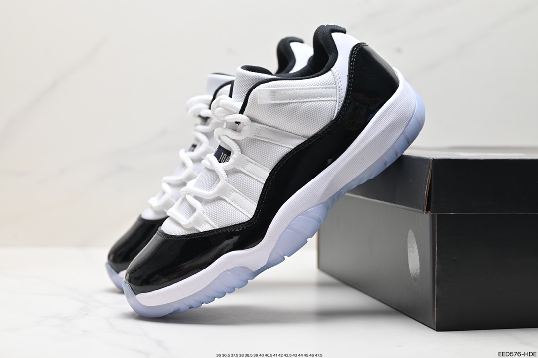 380 耐克Nike Air Jordan 11 Retro Low”Concord“AJ11代篮球鞋“康扣 528895-153