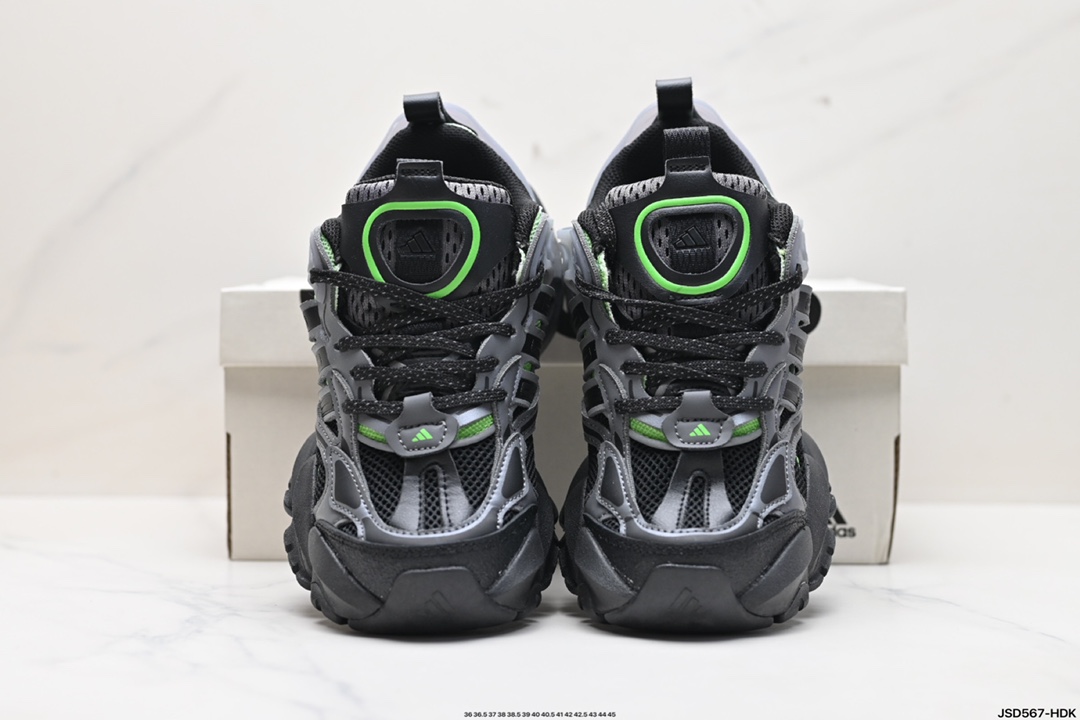 200 Adidas XLG RUNNER DELUXE 系列低帮老爹风增高复古中性休闲运动慢跑鞋 JP5784