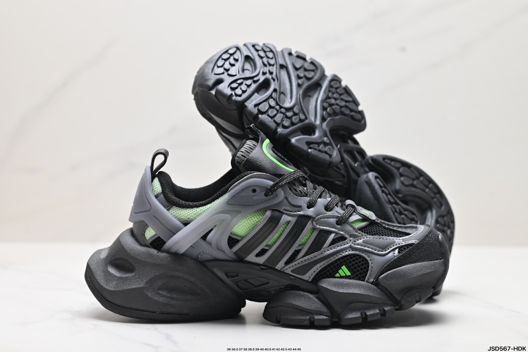 200 Adidas XLG RUNNER DELUXE 系列低帮老爹风增高复古中性休闲运动慢跑鞋 JP5784