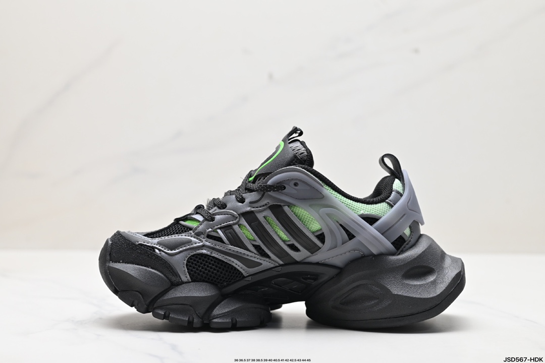 200 Adidas XLG RUNNER DELUXE 系列低帮老爹风增高复古中性休闲运动慢跑鞋 JP5784