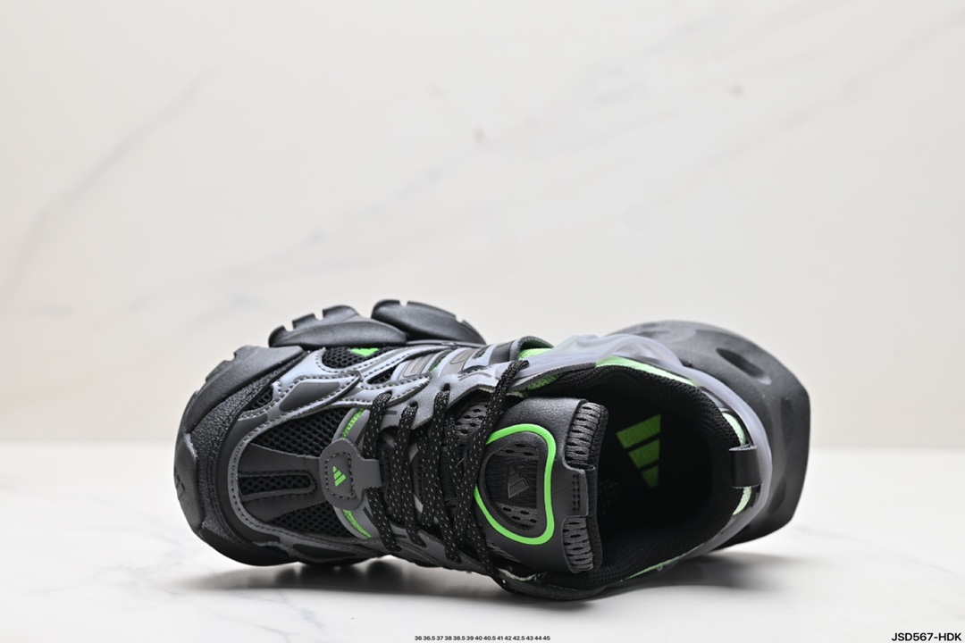 200 Adidas XLG RUNNER DELUXE 系列低帮老爹风增高复古中性休闲运动慢跑鞋 JP5784