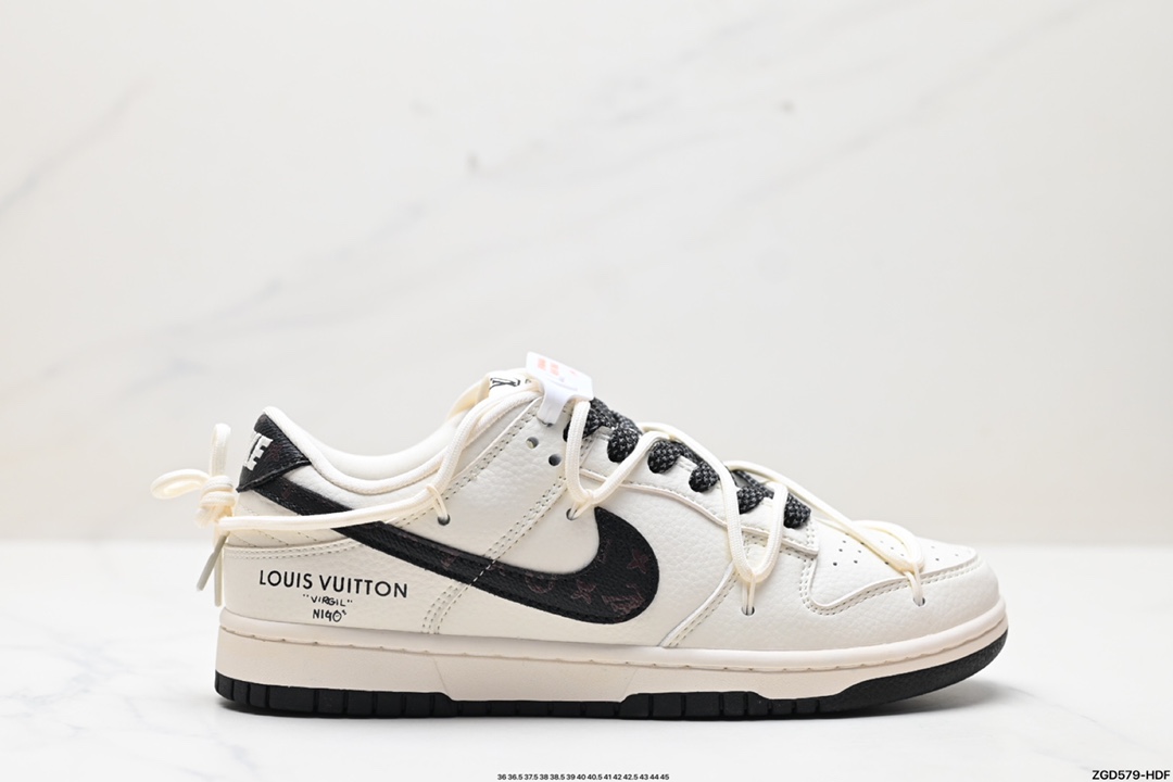 290 耐克NK SB Dunk Low”Green/Beige“绑绳解构风 JJ5688-103