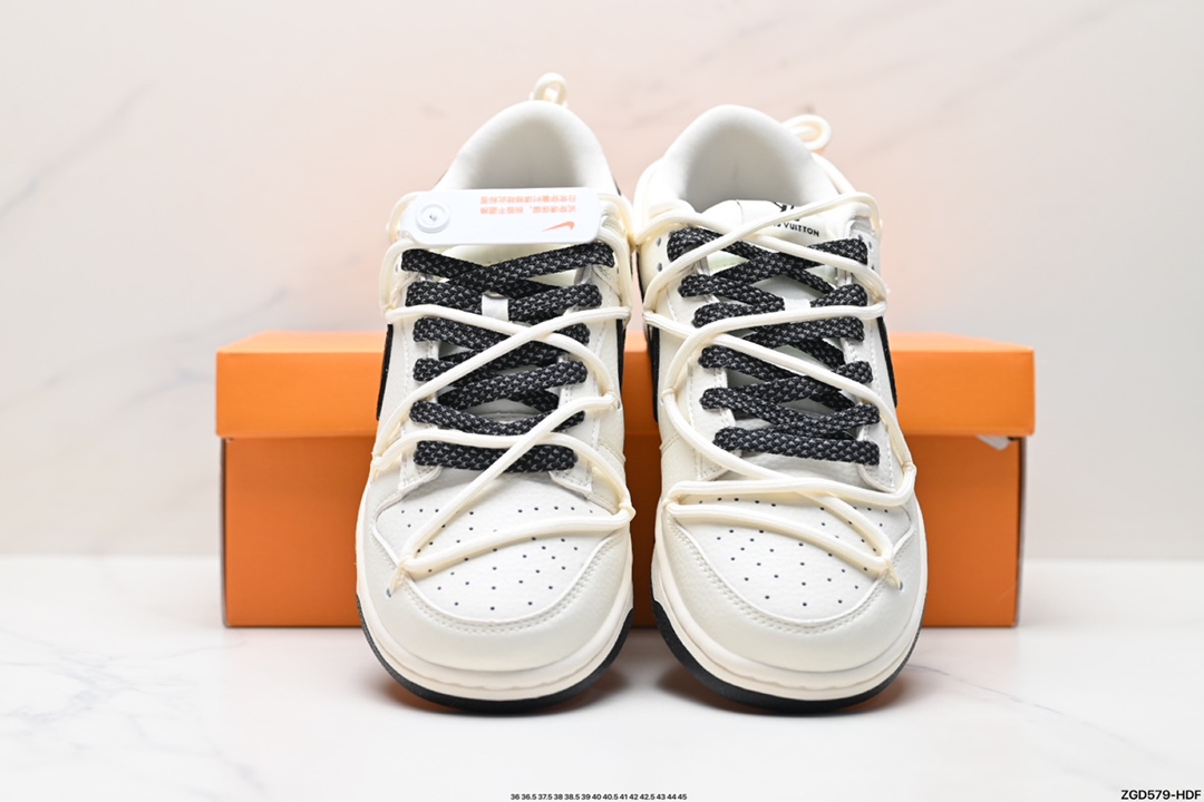 290 耐克NK SB Dunk Low”Green/Beige“绑绳解构风 JJ5688-103