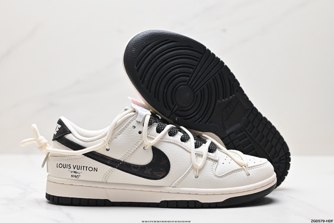 290 耐克NK SB Dunk Low”Green/Beige“绑绳解构风 JJ5688-103