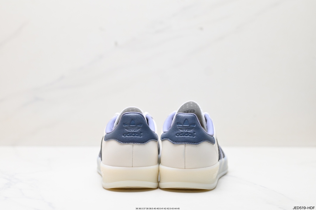 150 adidas Originals Gazelle INdoor 三叶草休闲防滑耐磨低帮板鞋 IG1643