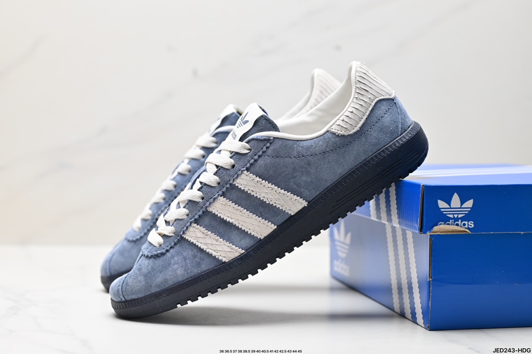 Adidas Originals Bermuda suede non-slip wear-resistant lightweight low-top sneakers IF6558