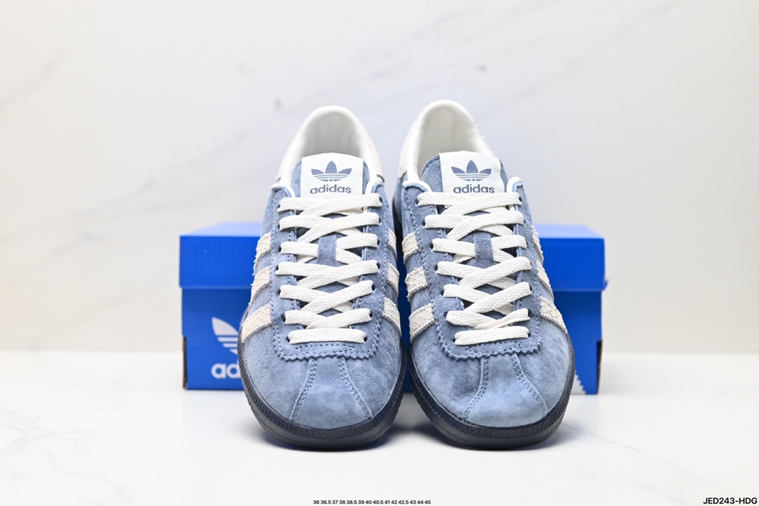 Adidas Originals Bermuda suede non-slip wear-resistant lightweight low-top sneakers IF6558