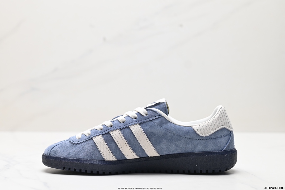 Adidas Originals Bermuda suede non-slip wear-resistant lightweight low-top sneakers IF6558