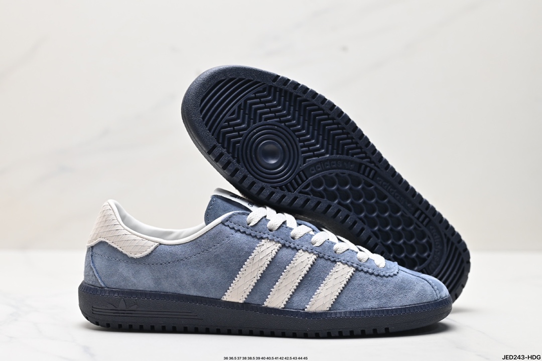 Adidas Originals Bermuda suede non-slip wear-resistant lightweight low-top sneakers IF6558