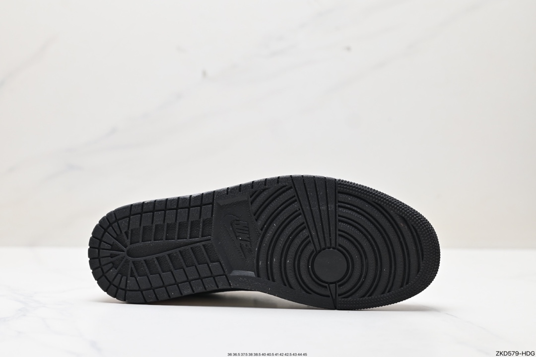Travis Scott x Fragment Design x Jordan Air Jordan 1 Low OG SP AJ1 Joe 1 LV joint low-top cultural casual sneakers LX1988-800